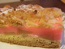 Fot. msewka, Szarlotka z renetą i budyniem wiśniowym.