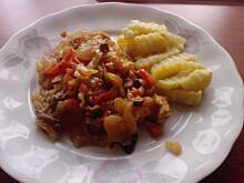 Fot. baryz1, Mięso z łopatki wieprzowej  pieczone w piekarniku