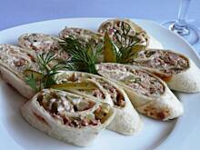 Fot. joana30, Przekąska z tortilli z tuńczykiem