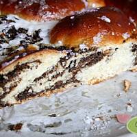 Strucla lub warkocz drożdżowy z makiem