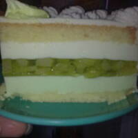 Tort cytrynowo-gruszkowy