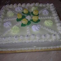 Tort cytrynowo-gruszkowy