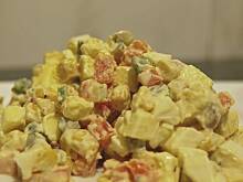 Fot. Anai, Sylwestrowa sałatka z żółtego sera i nie tylko :)