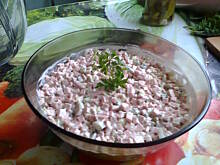 Fot. Kolorowa75, sałatka z mortadeli