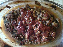 Fot. Kolorowa75, karkówka pieczona z pieczarkami w keczupie