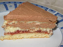 Fot. J., Torcik z kremem czekoladowym.