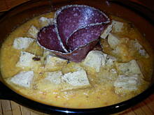 Fot. Ann93, Zupa krem z papryki i salami