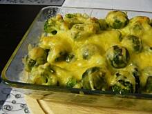 Fot. Babeczka_piecze, Zielone warzywa zapiekane pod beszamelem