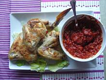 Fot. Babeczka_piecze, Imbirowe skrzydełka z pikantną salsą