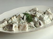 Fot. Barb82, Pyszne śledzie w śmietanie z czosnkiem i koperkiem