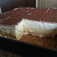 Ciasto z masą śmietankowo - cytrynową