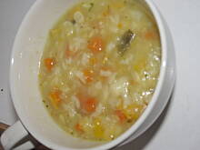 Fot. celarka, Zupa z cukinią