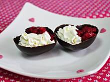 Fot. MIENTA, Czekoladowe miseczki dla zakochanych