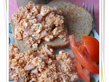 Fot. Olciaa, Czerwona jajecznica z szynką - Protal