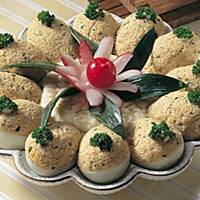 Jajka faszerowane kiełbasą