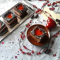 Walentynkowe ciasto z serduszkami