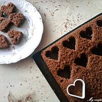 Walentynkowe ciasto z serduszkami