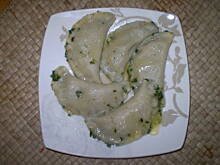 Fot. Wróbelek, pierogi ze szpinakiem