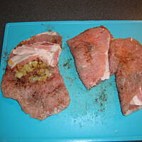 Kotlety schabowe z wkładką