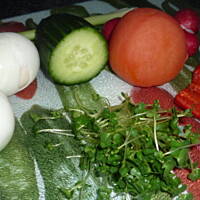 Sałatka "śniadanie mistrzów"