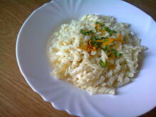 Fot. carolotta, Makaron z serem i cytryną