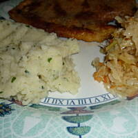 Puree ziemniaczano-selerowe