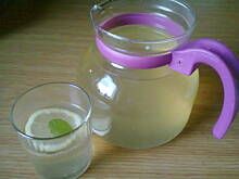 Fot. carolotta, napój imbirowo cytrynowy na przeziębienie