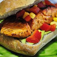 Meksykański fishburger