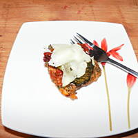 kęski kurczaka zapiekane z brokułem