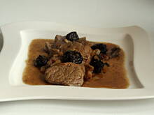 Fot. Barb82, Polędwiczki w sosie z wędzoną śliwką