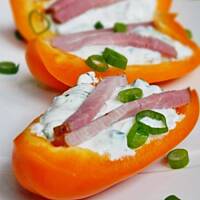 Paprykowe łódeczki