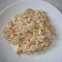 Sałatka z ryżem i porem