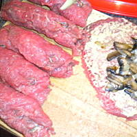 zrazy wołowe zawijane wg Anes