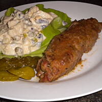 zrazy wołowe zawijane wg Anes