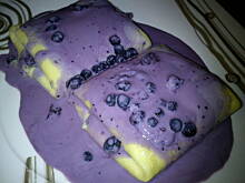 Fot. Ann93, Naleśniki zapiekane z serem w sosie jogurtowo-jagodowym