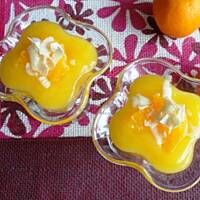 Budyń pomarańczowy