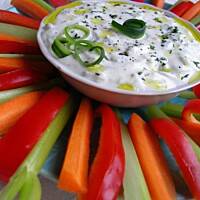 Sos tzatziki z warzywami