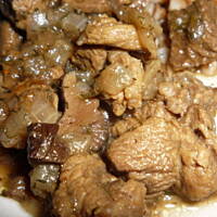 wołowina z grzybami