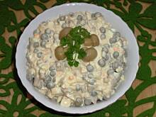 Fot. joana30, Sałatka z jajek i marynowanych pieczarek