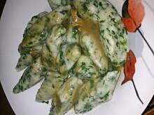 Fot. bobo100, Szpinakowe kopytka