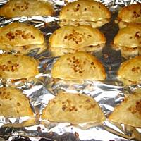 Pierożki na słodko z ciasta francuskiego