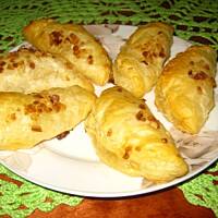 Pierożki na słodko z ciasta francuskiego