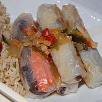 Sajgonki wege z kapustą kiszoną