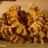 Kiełbaski w cieście