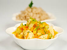 Fot. Wkn, Pierś fenkułowo-marchewkowa