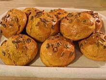 Fot. angelus111, Bułeczki dyniowe