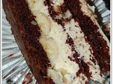 Fot. Olciaa, Czekoladowy torcik bananowo-chałwowy