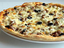 Fot. Barb82, Pizza z wołowiną i duszoną cebulą