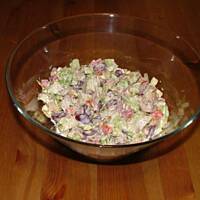 Sałatka z prażonym słonecznikiem