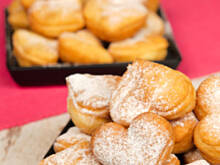 Fot. Wkn, Smażone serduszka walentynkowe